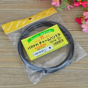 Ручки для сумки hamanaka (круглые черные h210-011)
